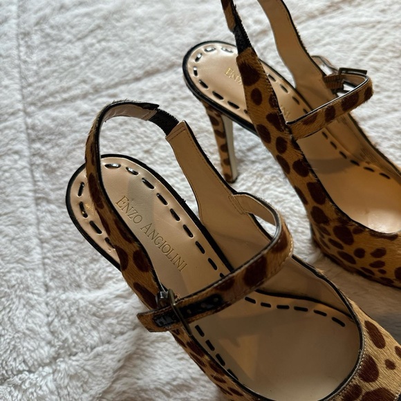 Leopard print high heels - Picture 3 of 3